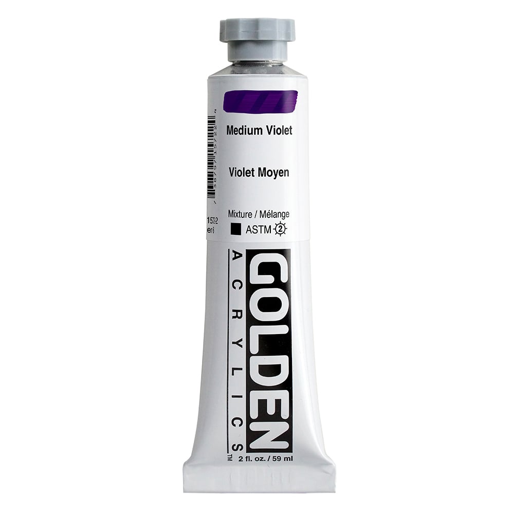 Golden Heavy Body Acrylic 59 ml 1572-2 Medium Violet S6