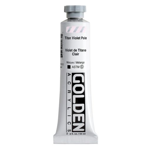 Golden Heavy Body Acrylic 59 ml 1573-2 Titan Violet Pale S1