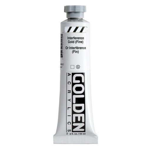 Golden Heavy Body Acrylic 59 ml 4040-2 Interference Gold Fine S7