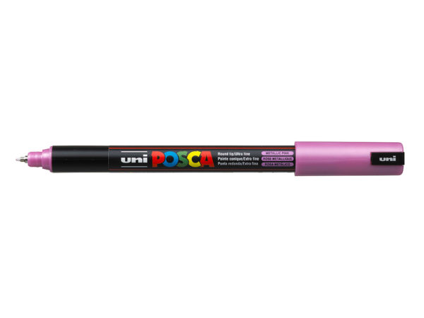 Uni POSCA PC-1MR - Ulta-Fine 0,7mm - M13 Metallic Pink