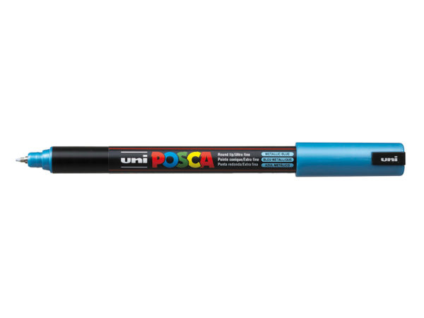 Uni POSCA PC-1MR - Ulta-Fine 0,7mm - M33 Metallic Blue