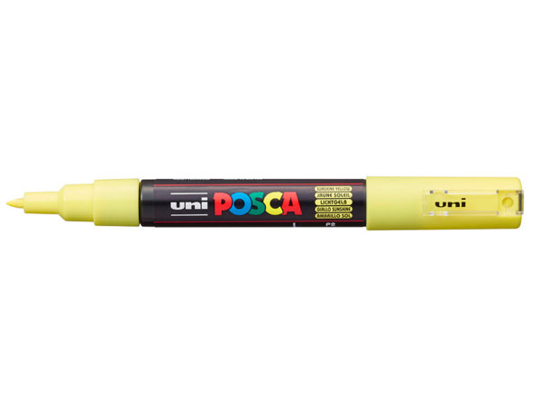 Uni POSCA PC-1M - Extra-Fine 0,7-1mm - P2 Sunshine Yellow