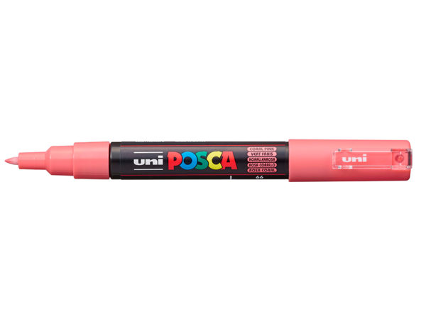 Uni POSCA PC-1M - Extra-Fine 0,7-1mm - 66 Coral Pink