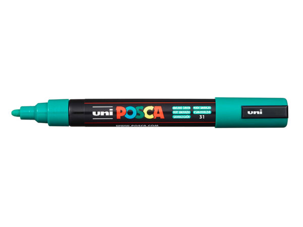 Uni POSCA PC-5M - Medium 1,8-2,5mm - 31 Emerald Green