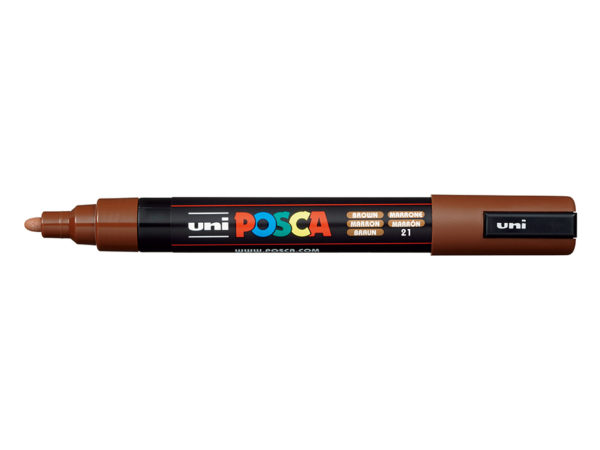 Uni POSCA PC-5M - Medium 1,8-2,5mm - 21 Brown