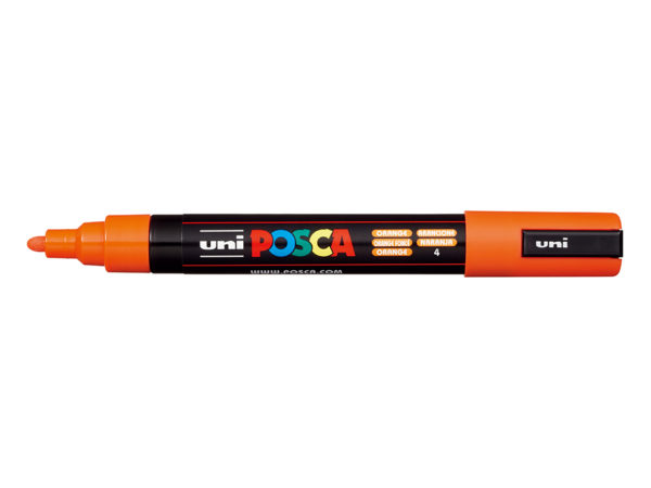 Uni POSCA PC-5M - Medium 1,8-2,5mm - 4 Orange