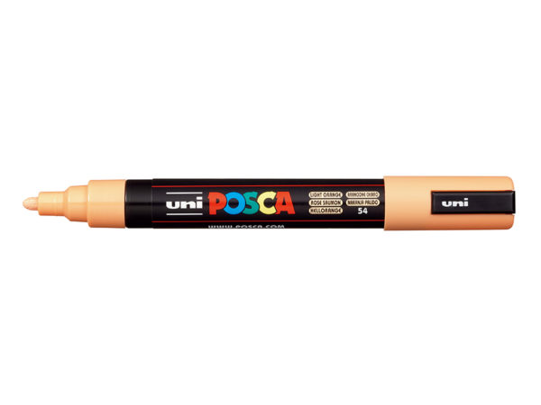 Uni POSCA PC-5M - Medium 1,8-2,5mm - 54 Light Orange
