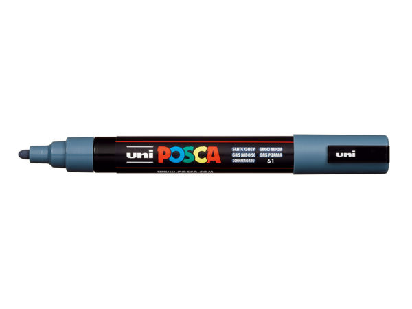 Uni POSCA PC-5M - Medium 1,8-2,5mm - 61 Slate Grey