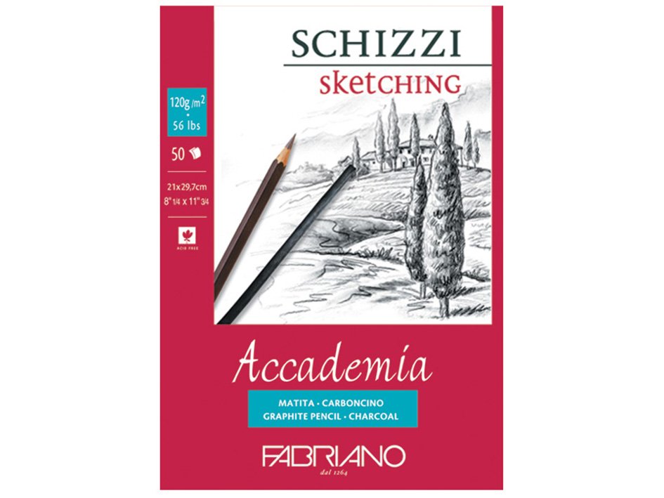 Fabriano Accademia Sketch 120gr. A2 50 ark