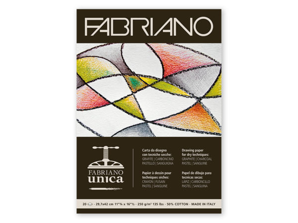 Fabriano Unica Printmaking and Drawing Paper 250gr. A3 20ark