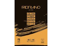 Fabriano Schizzi Sketch Pad 90gr. A2 60ark
