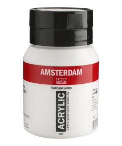 Talens Amsterdam Acrylic 500 ml 105 Titanium white