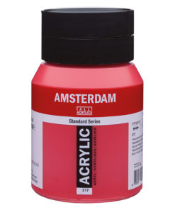 Talens Amsterdam Acrylic 500 ml 317 Transparent Red Medium