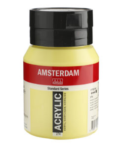 Talens Amsterdam Acrylic 500 ml 274 Nickel Titanium Yellow