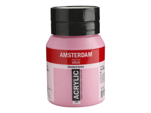 Talens Amsterdam Acrylic 500 ml 385 Quinacridone Rose Light
