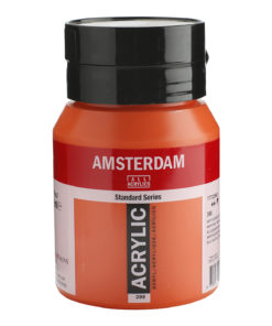 Talens Amsterdam Acrylic 500 ml 398 Napthol Red Light