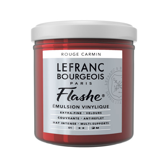 Lefrance&Bourgeois Flashe Vinylcolor 125ml - 366 Carmine Red