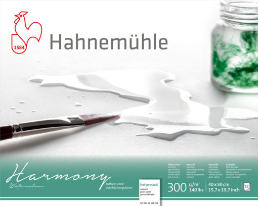 Hahnemühle Harmony Watercolour 300gr. HP Satin 628766 40x50