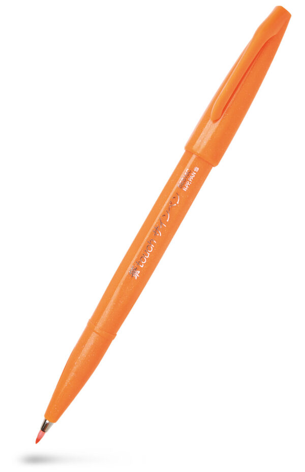 Pentel Sign Pen Touch SES15C-F Orange