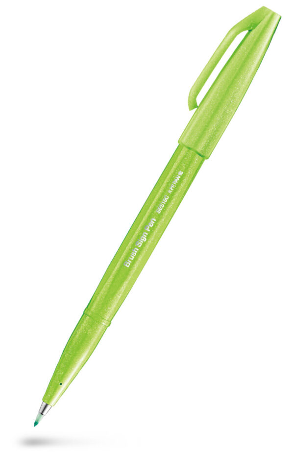 Pentel Sign Pen Touch SES15C-K Light Green