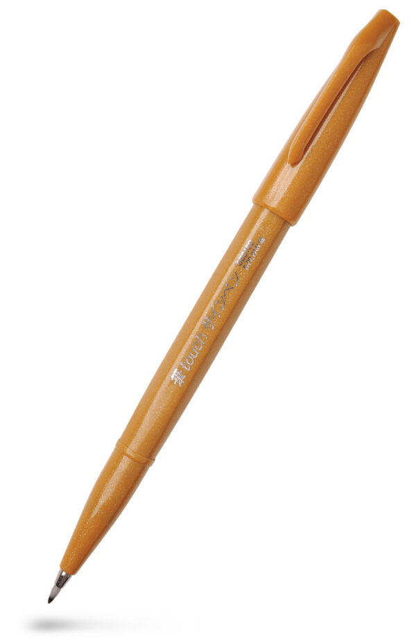 Pentel Sign Pen Touch SES15C-Y Yellow Ochre