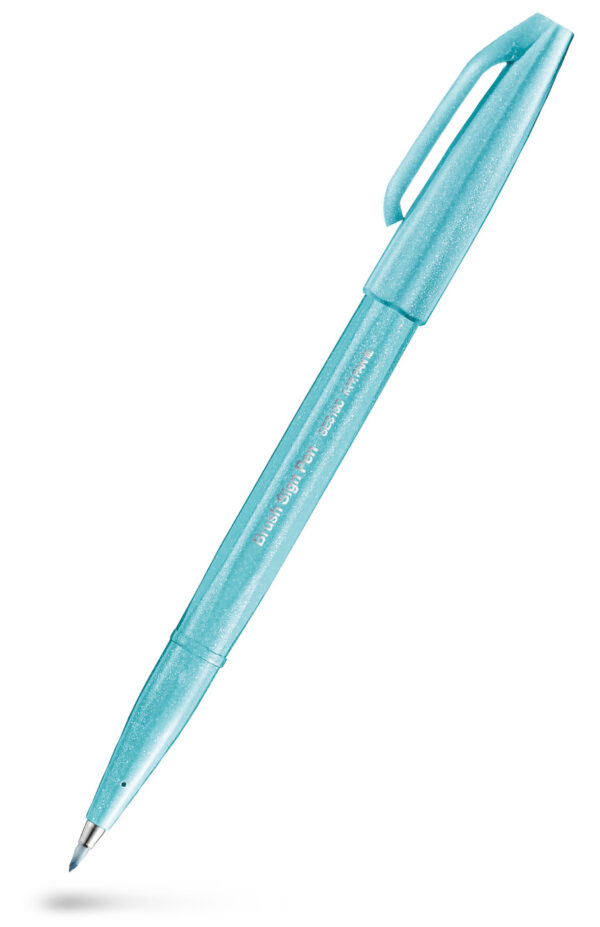 Pentel Sign Pen Touch SES15C-S2 Pale Blue
