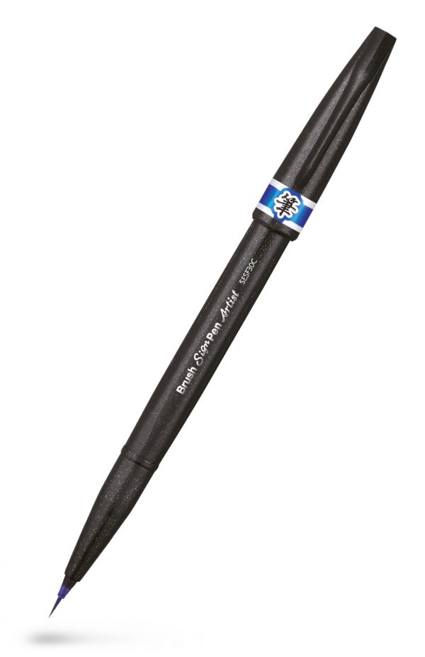 Pentel Sign Pen Artist Blue SESF30C-CX