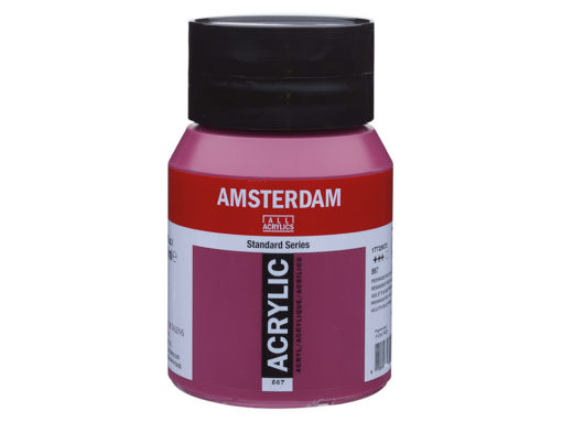 Talens Amsterdam Acrylic 500 ml 567 Permanent Red Violet