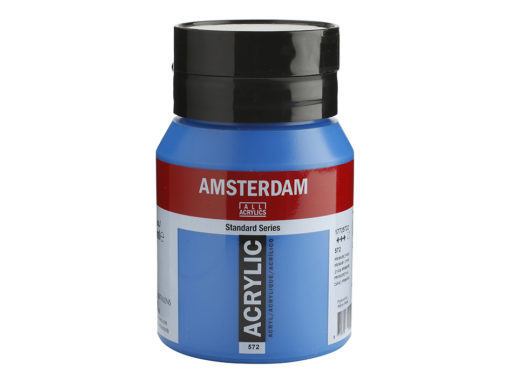 Talens Amsterdam Acrylic 500 ml 572 Primary Cyan