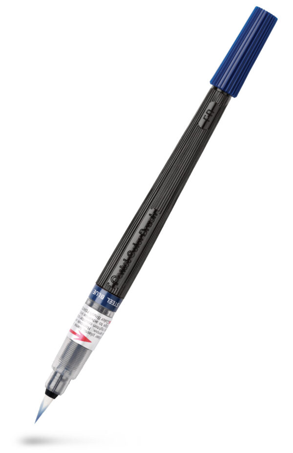 Pentel Arts Color Brush-Pen XGFL-117X Steal Blue