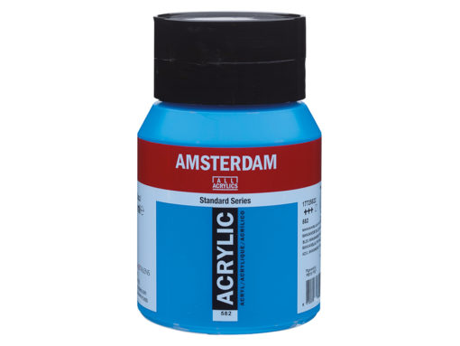Talens Amsterdam Acrylic 500 ml 582 Manganese Blue Phthalo