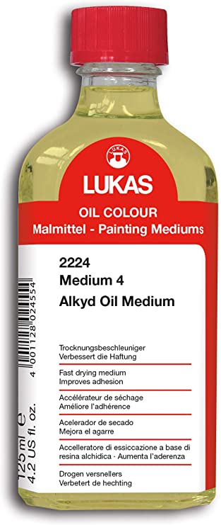 Lukas 2224 125 ml Alkyd Oil Medium no.4