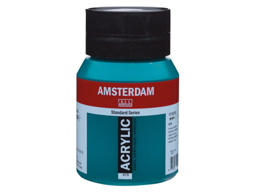 Talens Amsterdam Acrylic 500 ml 675 Phthalo Green