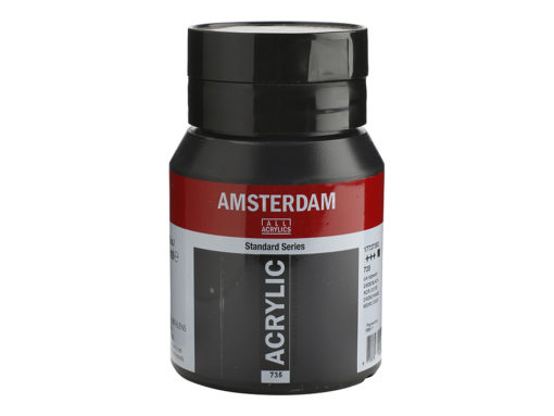 Talens Amsterdam Acrylic 500 ml 735 Oxide Black