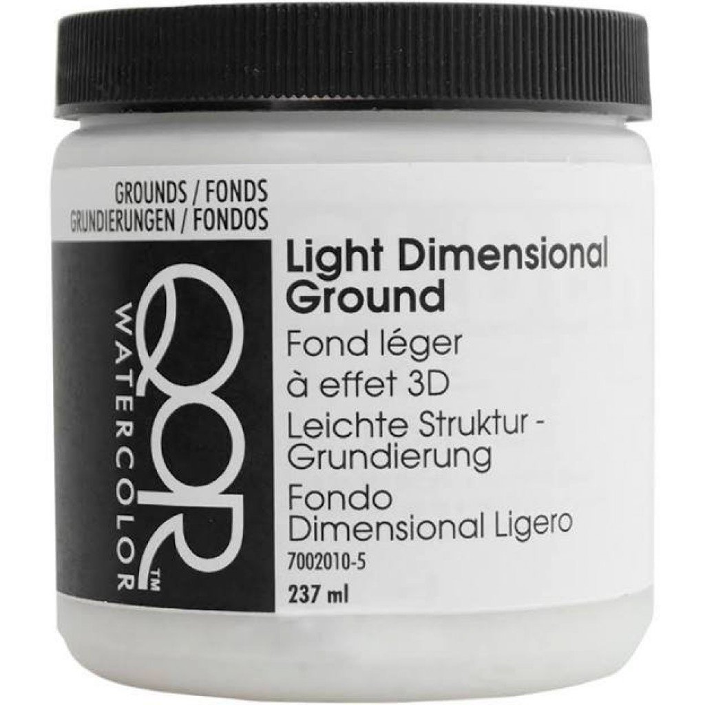 QoR Watercolor Medium 237ml Light Dimensjon Ground