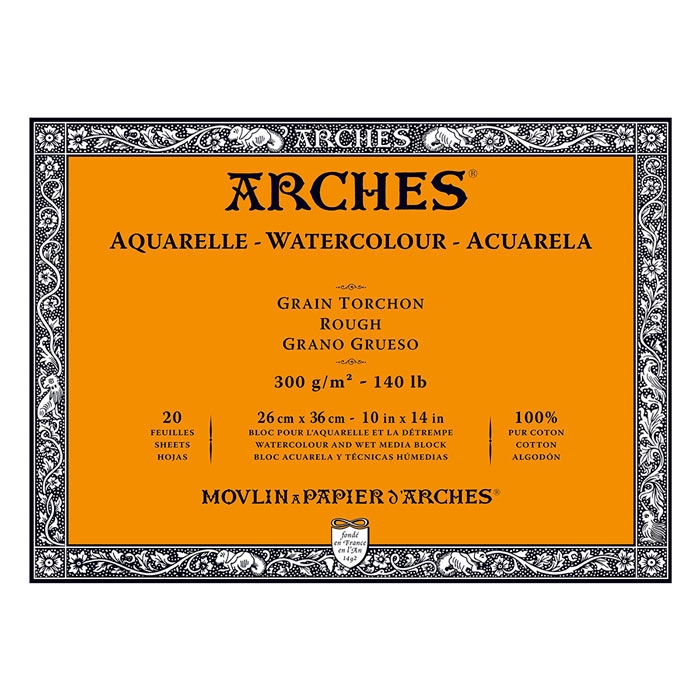 Arches Watercolor 300gr. 26x36 - Grain Torchon/Rough