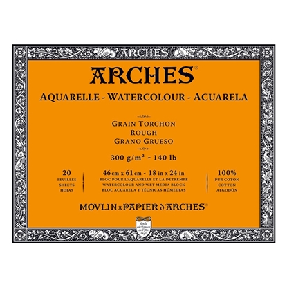 Arches Watercolor 300gr. 46x61 - Grain Torchon/Rough