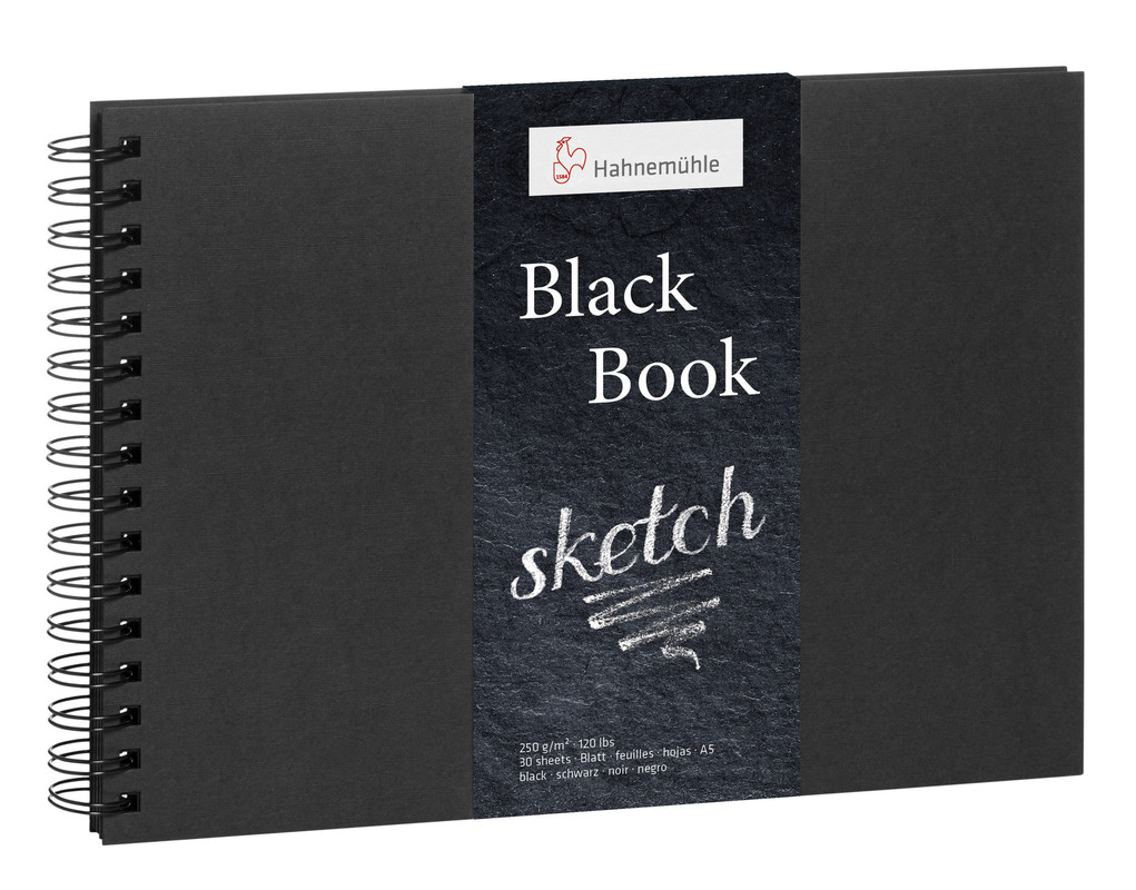 Hahnemühle Black Book 250gr A5 628501