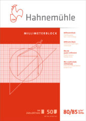 Hahnemühle Graph Pad Millimeter 80gr. A4 662561