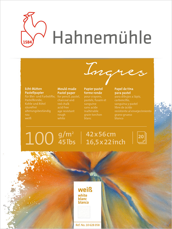 Hahnemühle Ingres Pastel Pad 100gr. 42x56 628058