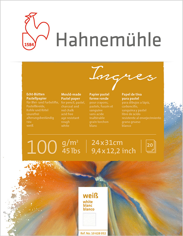 Hahnemühle Ingres Pastel Pad 100gr. 24x31 628052