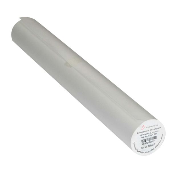 Hahnemühle Tracing Paper roll 40/45gr. 0,33x50m 620003