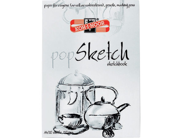Koh-i-Noor Pop Sketch Sketchbook A4 110gr. 20 ark