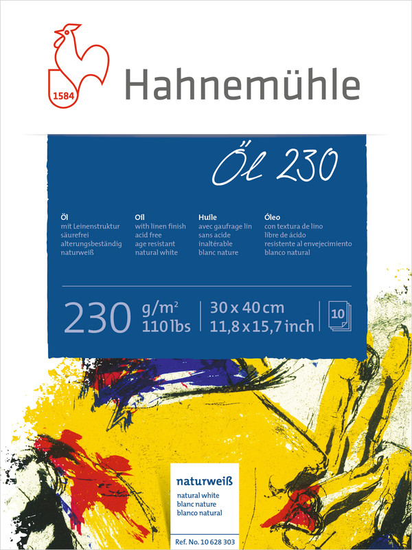 Hahnemühle Oil 230gr. 30x40 628303