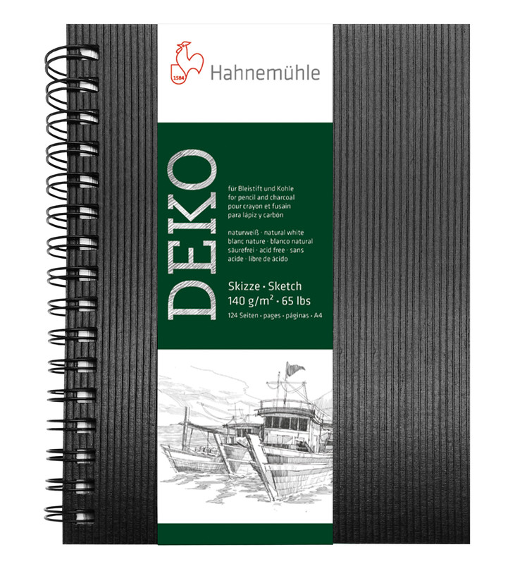 Hahnemühle Sketch Book Spiral 140gr A5 628287