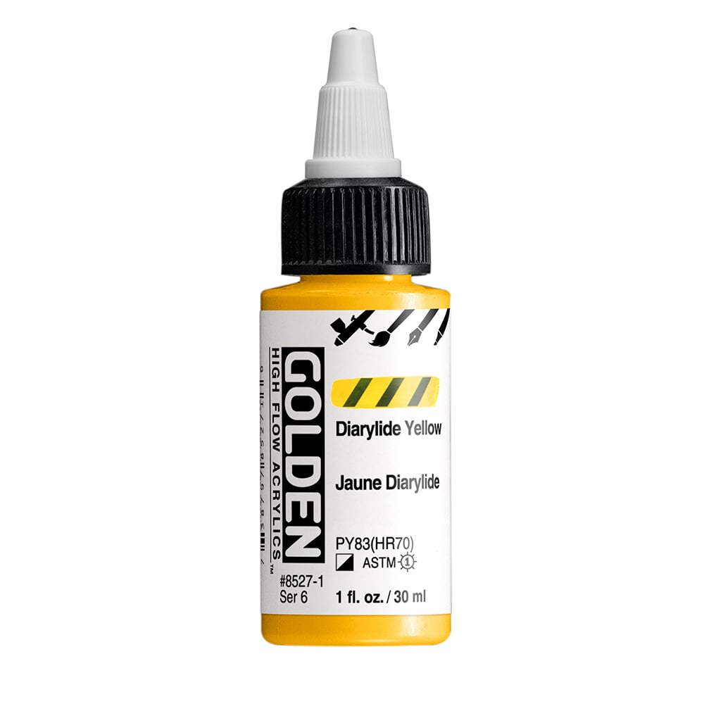 Golden High Flow 30 ml 8527-1 Diarylide Yellow S6