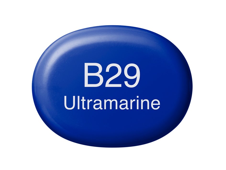 Copic Marker Sketch - B29 Ultramarine