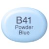 Copic Marker Sketch - B41 Powder Blue