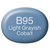 Copic Marker Sketch - B95 Light Grayish Cobalt