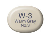 Copic Marker Sketch - W3 Warm Gray No.3